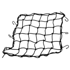 Lampa Spider Elasztikus csomagleszorító háló, 42x42cm, fekete autós kellék