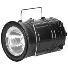  Lámpa Strend Pro Camping CL102, LED, 80 lm, 1200 mAh, lánghatás, kempinglámpa, napelemes töltés, USB kültéri világítás