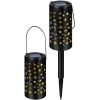  Lámpa Strend Pro Yildun, 41 cm, napelemes, 1x LED, AAA, csomag 2 db