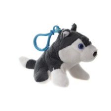 Lamps Plüss Husky kutya kulcstartó plüssfigura