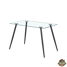  Lana 120 cm szögletes üveg étkezőasztal bútor