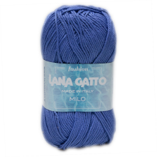 Lana Gatto Milo kötő/horgoló fonal, 100% mercerizált pamut, 50g, 8696, Light Blue fonal, cérna