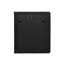 Lanberg 19'' 15U 600x600mm fekete (üvegajtó) fali rack szekrény szerver