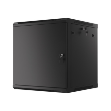 Lanberg 19" Fali rack szekrény 12U 600x600mm - Fekete (WF01-6612-00B) asztali számítógép kellék