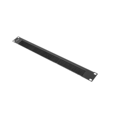 Lanberg 1U 19" kefés panel fekete (AK-1103-B) egyéb hálózati eszköz