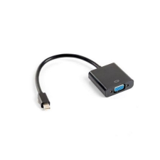Lanberg AD-0006-BK mini Displayport(M) - VGA(F) kábel kábel és adapter