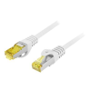Lanberg CAT6A S/FTP LSZH CU kábel 0.5m szürke (PCF6A-10CU-0050-S) (PCF6A-10CU-0050-S)
