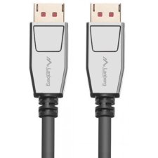 Lanberg DisplayPort 1.4 Összekötő Fekete 1m CA-DPDP-20CU-0010-BK kábel és adapter