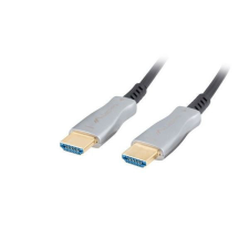 Lanberg HDMI összekötő kábel 30m fekete (CA-HDMI-20FB-0300-BK) kábel és adapter