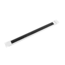Lanberg - kefés panel 1U 19" rack szekrényhez szürke - AK-1101-S egyéb hálózati eszköz