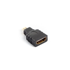 Lanberg Lanberg HDMI to microHDMI male/famale adapter Black kábel és adapter