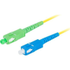 Lanberg Optikai patch SM SC/APC-SC/UPC szimplex 1m LSZH G657A1 3.0mm sárga (FO-SASU-SS21-0010-YE)