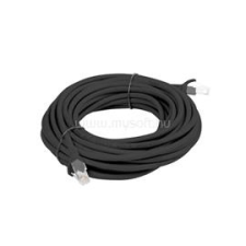 Lanberg patch kábel Cat6 UTP 5 m (fekete) (PCU6-10CC-0500-BK) kábel és adapter