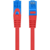 Lanberg Patchcord Lanberg S/FTP 6a RJ45 / RJ45 15 m piros (PCF6A-10CC-1500-R)