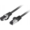 Lanberg Patchcord Lanberg S/FTP 8.1 RJ45 / RJ45 2 m fekete (PCF8-10CU-0200-BK)