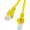 Lanberg Patchcord Lanberg U/UTP 6 RJ45 / RJ45 0,25 m sárga (PCU6-10CC-0025-Y)