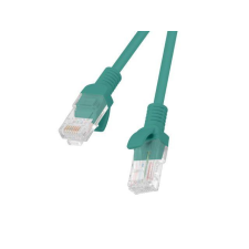 Lanberg PCU5-10CC-0500-G UTP CAT5e Patch kábel 5m Zöld kábel és adapter