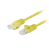 Lanberg PCU5-20CC-0150-Y Sárga 1,5 M Cat5e U/UTP (UTP)