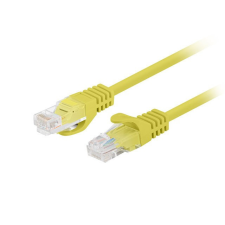 Lanberg PCU5-20CC-0150-Y Sárga 1,5 M Cat5e U/UTP (UTP) kábel és adapter