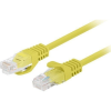 Lanberg PCU6-20CC U/UTP Cat6 RJ45 Patch kábel 3m - Sárga 10-es csomag (PCU6-20CC-0300-Y)
