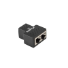 Lanberg RJ45 INLINE CSATLAKOZÓ RJ45->2XRJ45 ÁRNYÉKOLVA