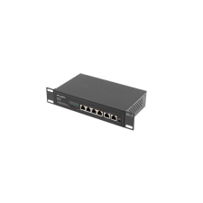 Lanberg RSFE-4P-2FE-60 6 portos PoE Switch (RSFE-4P-2FE-60) - Ethernet Switch hub és switch