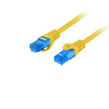 Lanberg S/FTP CAT6a Patch kábel 0.5m Sárga (PCF6A-10CC-0050-Y) kábel és adapter