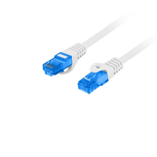 Lanberg S/FTP CAT6a Patch kábel 0.5m Szürke kábel és adapter
