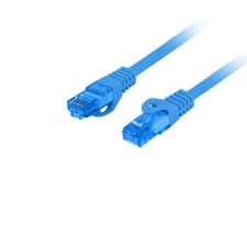 Lanberg S/FTP CAT6a Patch kábel 10m Kék (PCF6A-10CC-1000-B) kábel és adapter