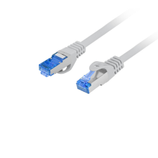 Lanberg S/FTP CAT6a Patch kábel 1m Szürke (PCF6A-10CC-0100-S) kábel és adapter