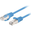 Lanberg U/UTP Cat6 RJ45 Patch kábel 3m - Kék (10db / csomag) (PCF6-20CC-0300-B)