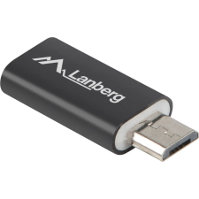Lanberg USB-C anya - MicroUSB-B apa 2.0 Adapter kábel és adapter