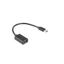 Lanberg USB-C apa - USB 2.0 anya Adapter kábel és adapter