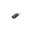  LANBERG USB-C(M) 2.0->USB MICRO(F) ADAPTER FEKETE