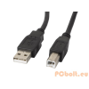 Lanberg USB Összekötő Fekete 3m CA-USBA-11CC-0030-BK