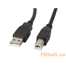 Lanberg USB Összekötő Fekete 3m CA-USBA-11CC-0030-BK kábel és adapter