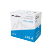 Lanberg UTP kábel, CCA, cat.6, 305m, szürke (LCU6-10CC-0305-S) (LCU6-10CC-0305-S)