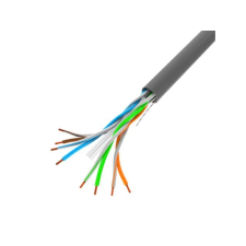 Lanberg UTP Összekötő Szürke 100m LCU6-10CC-0100-S kábel és adapter