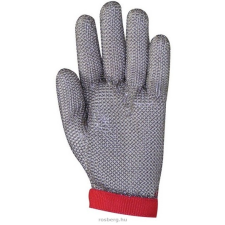  LÁNCKESZTYŰ FÉMGYŰRŰS ÖTUJJAS VÉDŐKESZTYŰ (B) FEHÉR_S védőkesztyű