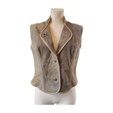  Landgut szürke női bőrmellény (méret: M) női dzseki, kabát