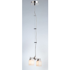 Landlite CL-013-2, modern függeszték 2xG9-40W 230V matt nikkel világítás