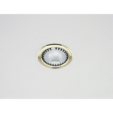 Landlite Egyes keret, G4, fix, egyenes, arany, max. 20W, spot keret (DL-08) világítás