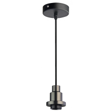 Landlite PL-M-046, E27 Max 60W, 2m kábel, szín: fekete, függeszték - lámpatest világítás
