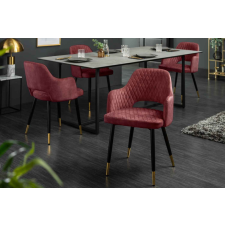 Laney Design szék Laney piros bársony bútor