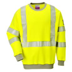  Lángálló antisztatikus Hi-Vis pulóver PW_FR72YERXXXL Sárga - XXXL méret