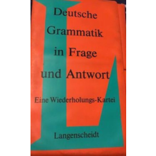 Langenscheidt Deutsche Grammatik in Frage und Antwort (kártyák) antikvárium - használt könyv