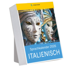  Langenscheidt Sprachkalender Italienisch 2026 naptár, kalendárium