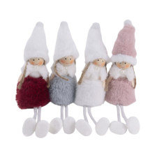  Lányka akasztós szőrmés cm dekorációs kellék