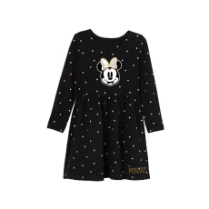  Lányok pamut ruhája hosszú ujjú MINNIE MOUSE