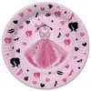  Lányos Party Dress papírtányér 8 db-os 22,7 cm